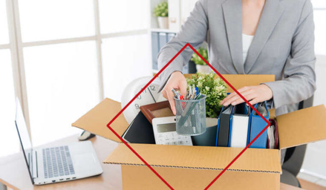 Le départ des employés-SIRH