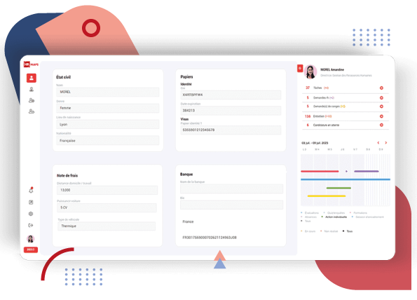 SIRH Core RH dossiers collaborateurs