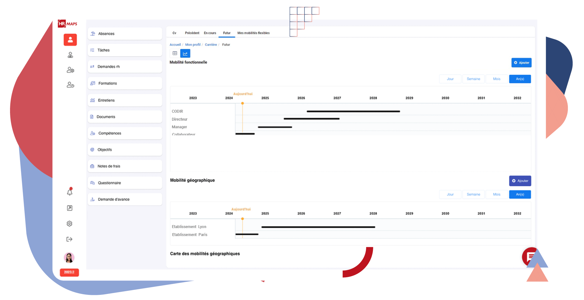 logiciel GPEC HRMAPS