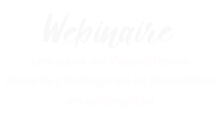 Webinaire HRMAPS SOWESOFT les axes de l’excellence dans le pilotage de la formation en entreprise