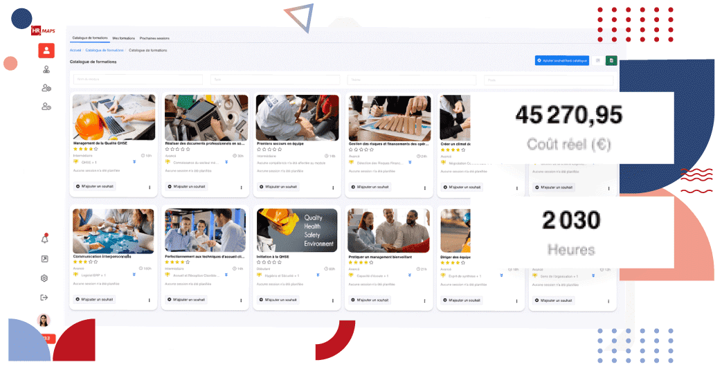 SIRH pour PME pour la gestion des formations