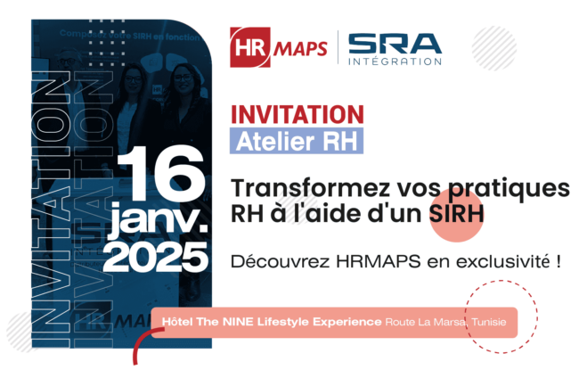 Atelier RH à Tunis : Transformez vos pratiques RH à l'aide d'un SIRH ! 