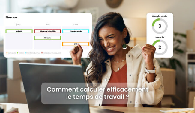 calcul du temps de travail