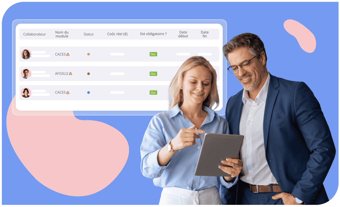 Gestion des formation obligatoires SIRH HRMAPS
