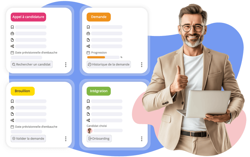 La gestion du recrutement pour blue paper