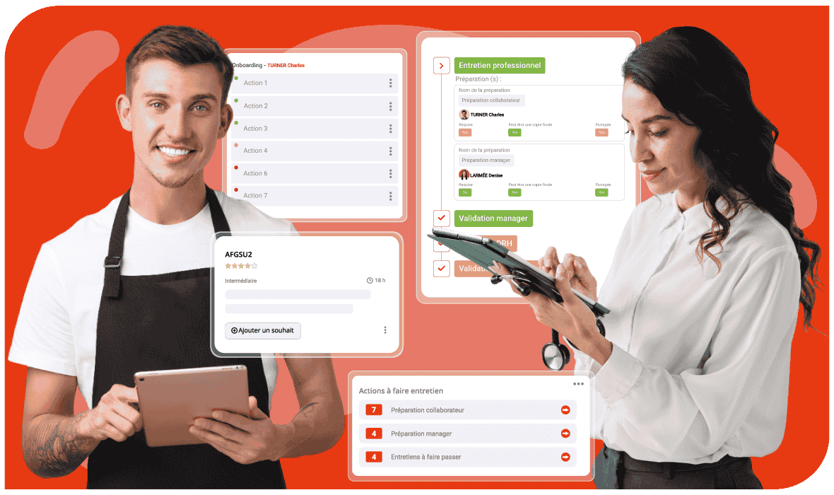 SIRH HRMAPS prêt à l’emploi