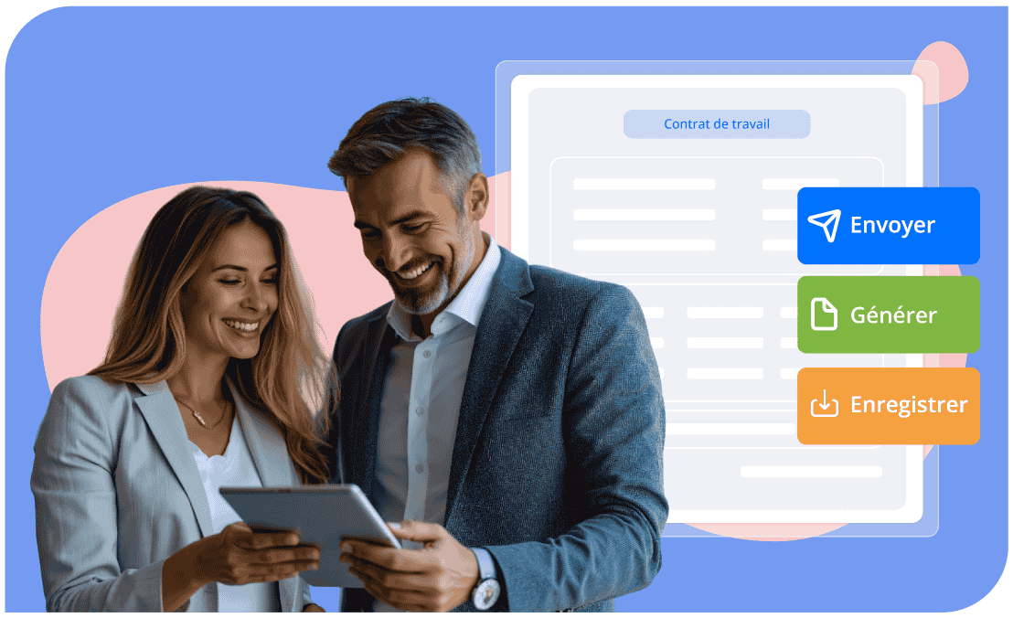 Contrats de travail SIRH HRMAPS