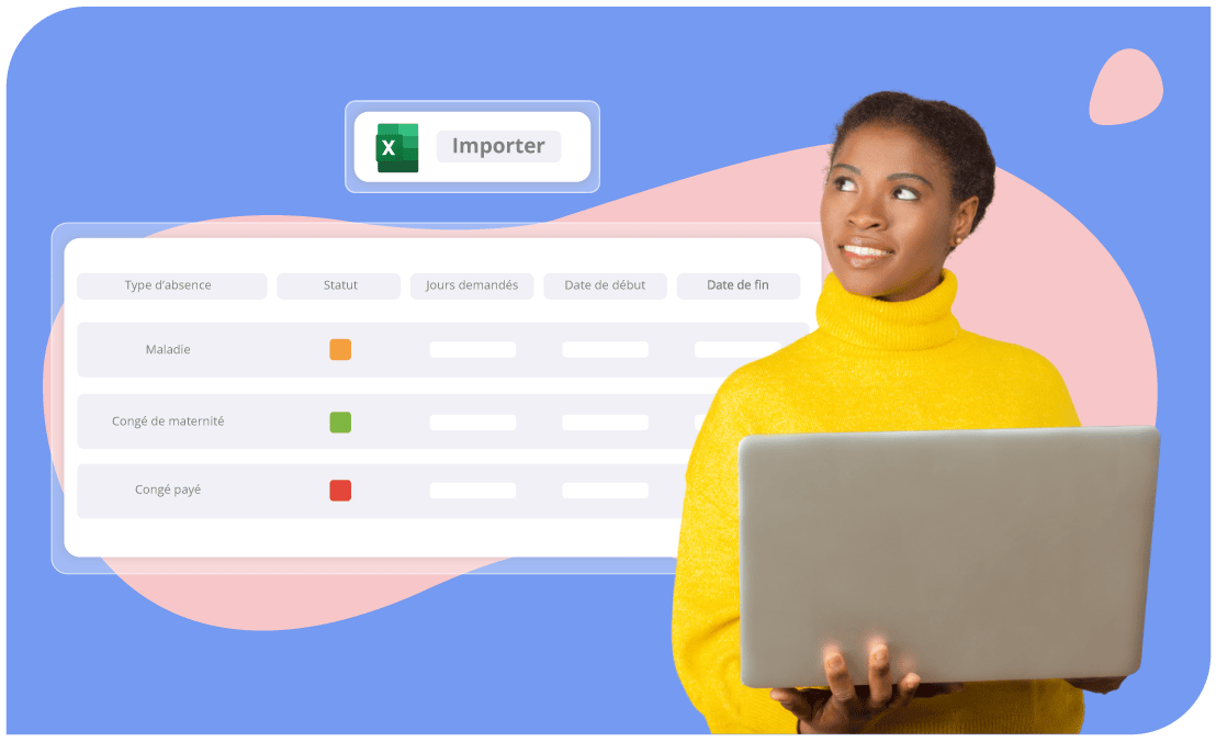 Importez facilement vos soldes d’absences