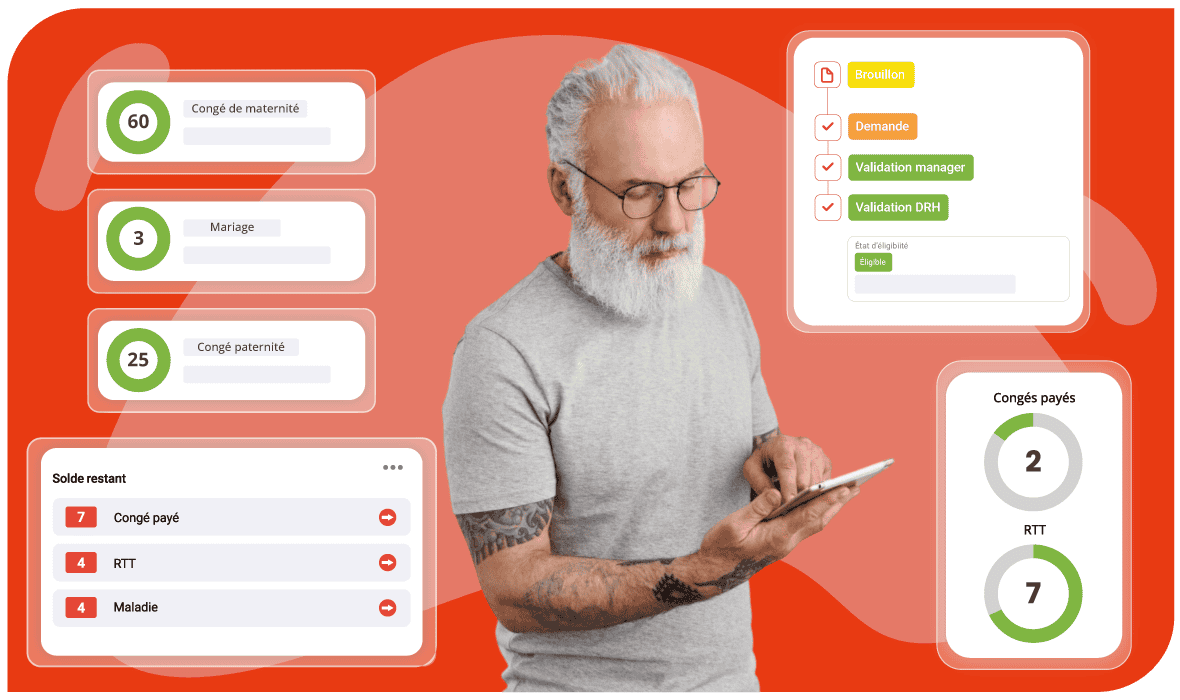 Le logiciel congés et absences administratif RH